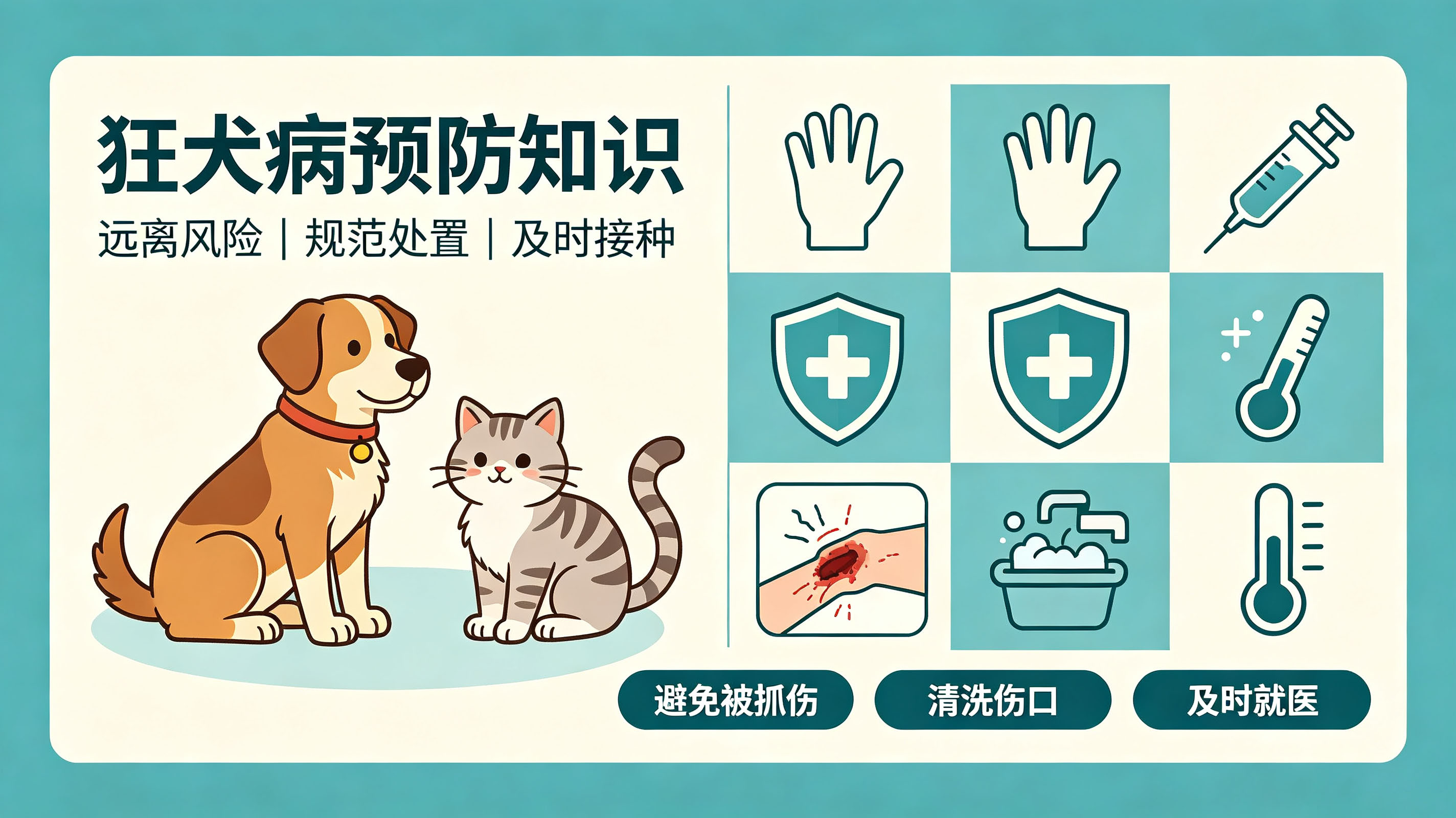 动物咬伤别慌张！狂犬病科学防控全指南
